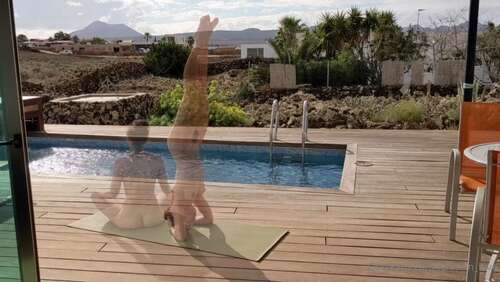 Lenia In Love – 14 01 2021 2008086230 – Naked Yoga I Just Filmed Myself Doing Yoga In The Morning. It Got Really Hot In Th 1080p - Cover