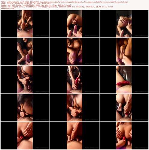 Ladyboyshasha - 16 07 2021 2146947055 - Hey Babes Here Is Part 2 From Yesterday Post The Camera Cut Before I Can Record Cum Shot 720p - Preview