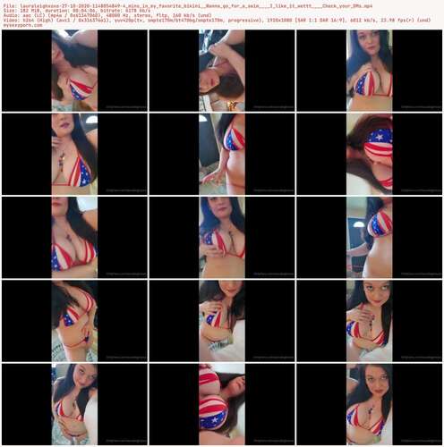 Lauraleighxoxo - 27 10 2020 1148054849 4 Mins In My Favorite Bikini Wanna Go For A Swim I Like It Wettt Check Your Dms 1080p - Preview