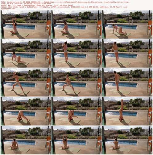 Lenia In Love - 14 01 2021 2008086230 - Naked Yoga I Just Filmed Myself Doing Yoga In The Morning. It Got Really Hot In Th 1080p - Preview