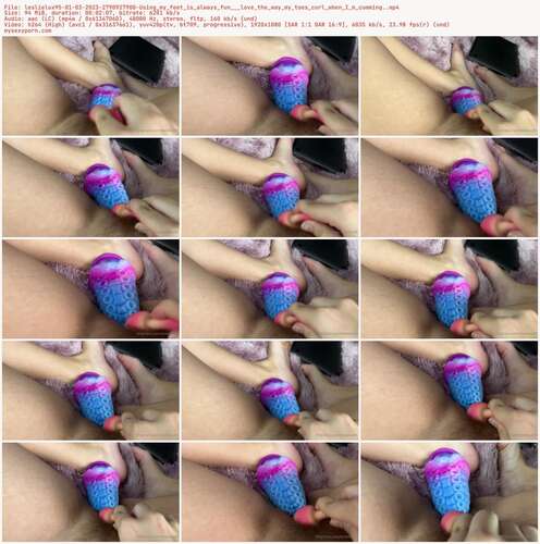 Leslielux95 - 01 03 2023 2790927900 - Using My Feet Is Always Fun Love The Way My Toes Curl When I M Cumming. 1080p - Preview