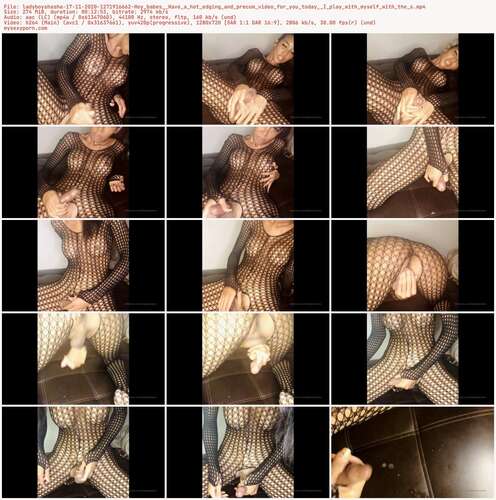 Ladyboyshasha - 17 11 2020 1271916662 - Hey Babes Have A Hot Edging And Precum Video For You Today I Play With Myself With The S 720p - Preview