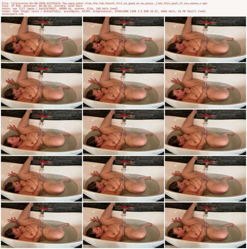 Lilyloveles - 04 08 2020 647352676 - The Warm Water From The Tub Faucet Felt So Good On My Pussy. Like This Post If You Wanna S 1080p - Preview