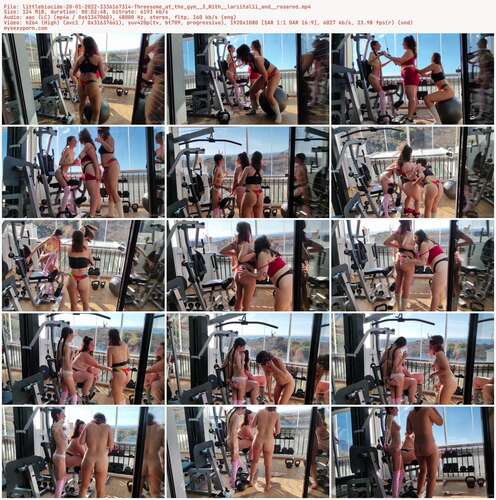 Littlebiocide - 20 01 2022 2336167314 - Threesome At The Gym 3 With Lariitalii And Rosered 1080p - Preview