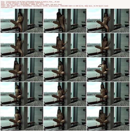 Littlesubgirl - 19 09 2021 2225150015 - Riding In Public View 4K 1080p - Preview