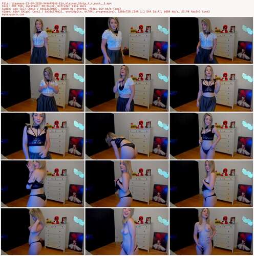 Lisamaus - 23 09 2020 949699140 - Ein Kleiner Strip F R Euch 3 720p - Preview