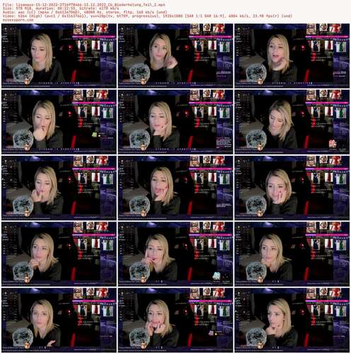 Lisamaus - 15 12 2022 2716978466 13.12.2022 Cb Wiederholung Teil 2 1080p - Preview