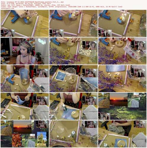 Lisamaus - 07 11 2021 2267728458 - Nachtl&E Basteln Teil 3 1080p - Preview