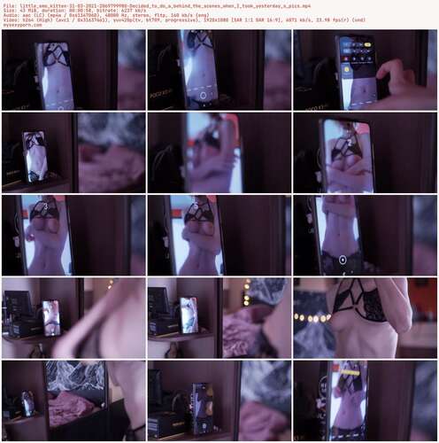 Little Emo Kitten - 31 03 2021 2069799980 - Decided To Do A Behind The Scenes When I Took Yesterday S Pics 1080p - Preview