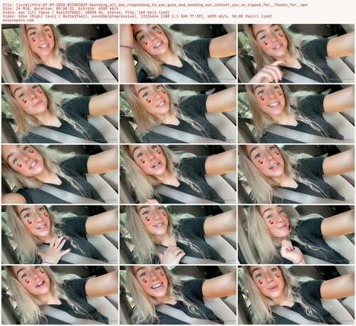 Livvalittle - 07 09 2020 853003839 - Spending All Day Responding To You Guys And Sending Out Content You Ve Tipped For Thanks For 624p - Preview