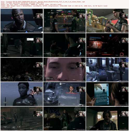 Lisamaus - 08 03 2022 2385842819 - Detroit Become Human Wiederholung Teil 2 Und 3 In Einem Video. 1080p - Preview