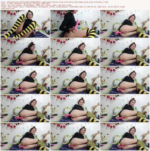 Littlebiocide - 29 03 2022 2408131078 - I Came Back From My Trip Very Horny And Ready To Do Anal Training 3 1080p - Preview