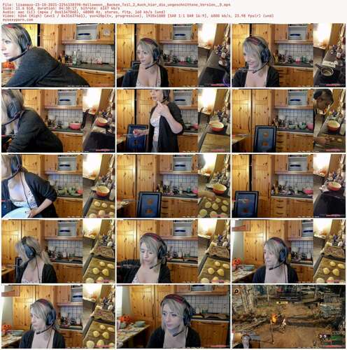 Lisamaus - 23 10 2021 2254338390 - Halloween Backen Teil 2 Auch Hier Die Ungeschnittene Version D 1080p - Preview