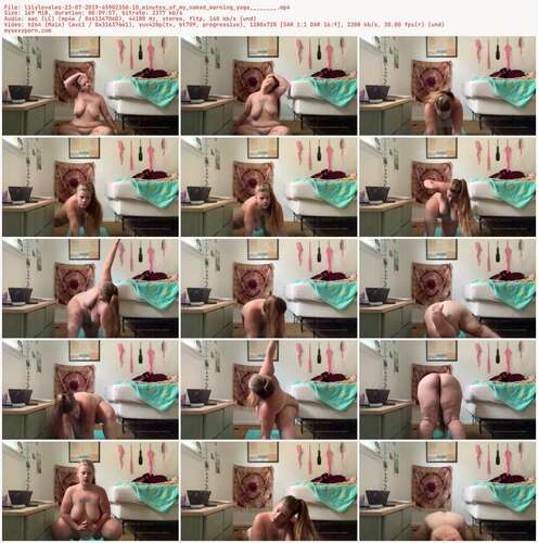 Lilyloveles - 23 07 2019 45902350 10 Minutes Of My Naked Morning Yoga 720p - Preview