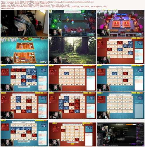 Lisamaus - 15 03 2022 2392778228 - Communityabend Wiederholung 3 Overcooked 2 Codenames 3Dxchat 720p - Preview