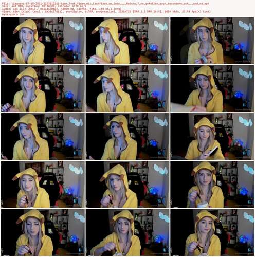 Lisamaus - 07 05 2021 2103012265 - Asmr Test Video Mit Lachflash Am Ende Welche T Ne Gefallen Euch Besonders Gut Und Wa 720p - Preview