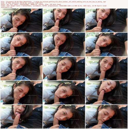Lilykawaii - 29 03 2021 2063177151 - I Think He Enjoyed Getting His Dick Sucked All While Making Sure No One Saw Us Being 1080p - Preview