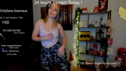 Lisamaus – 30 11 2020 1356831287 – Stream 29.11. 30.11.2020 Teil 2 Nach M De Kommt Lisa Xd 1080p - Cover