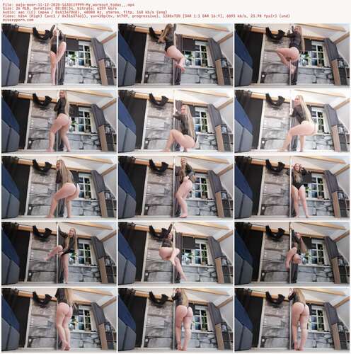 Maja - Meer 11 12 2020 1430119999 - My Workout Today 720p - Preview