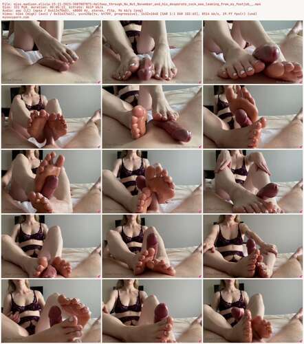 Miss.Madison.Olivia - 15 11 2023 3087807871 - Halfway Through No Nut November And His Desperate Cock Was Leaking From My Footjob 1040p - Preview