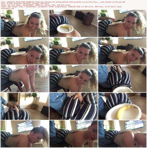 U30334131 - - 20 05 2020 339051194 Thank You Everyone For Being Patient With Me While I M On This Trip New Content On The Way 720p - Preview