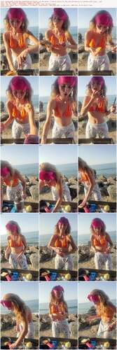 Macymeadows - 14 08 2021 2193077269 - Grilled Pb J By The Beach I Had My Wig On For The Next Morning So I M Looking A Bit Crazy 1920p - Preview