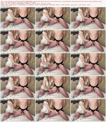 Miss.Madison.Olivia - 14 04 2023 2838128018 - Locked Away Hand Jobs Are Such A Mind Fuck. I Was Generous And Played With His Balls And He Almost B 1014p - Preview