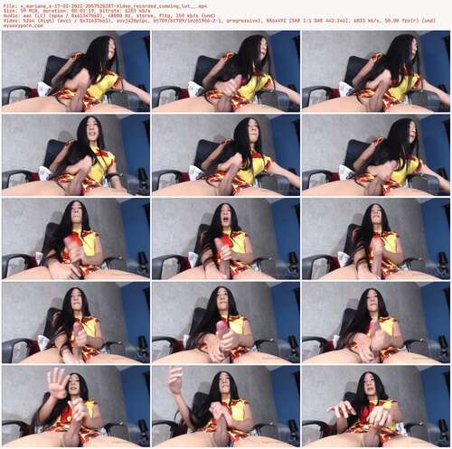 X Mariana S - 17 03 2021 2057528287 - Video Recorded Cumming Lot 492p - Preview