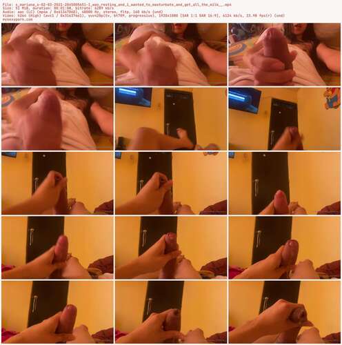X Mariana S - 02 03 2021 2045005651 - I Was Resting And I Wanted To Masturbate And Get All The Milk 1080p - Preview