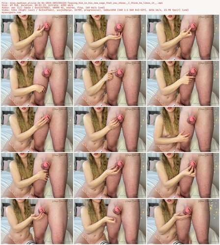 Miss.Madison.Olivia - 26 04 2023 2851301323 - Teasing Him In His New Cage That You Chose I Think He Likes It 1058p - Preview