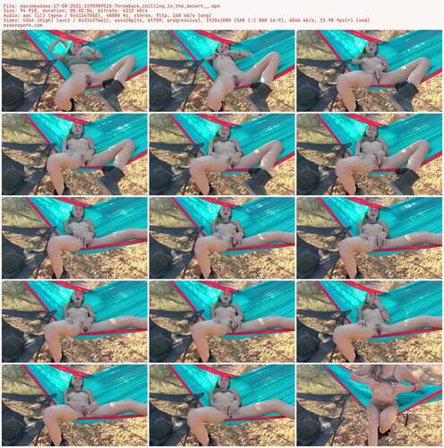 Macymeadows - 17 08 2021 2195909515 - Throwback Chilling In The Desert 1080p - Preview
