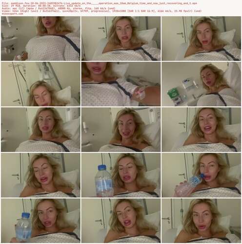 Maddison.Fox - 10 06 2022 2483982474 - Live Update On The Operation Was 10Am Belgium Time And Now Just Recovering And T 1080p - Preview