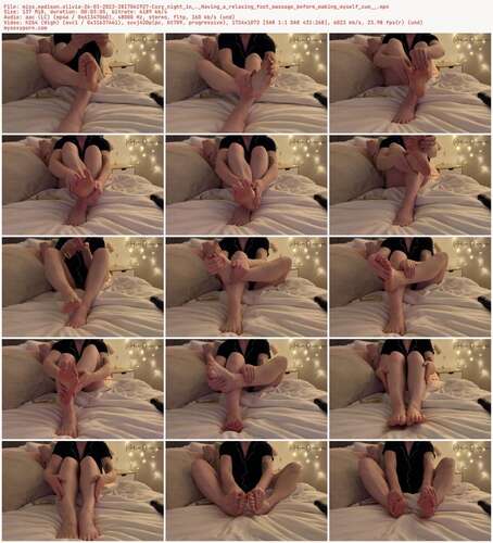 Miss.Madison.Olivia - 26 03 2023 2817061927 - Cozy Night In. Having A Relaxing Foot Massage Before Making Myself Cum 1072p - Preview