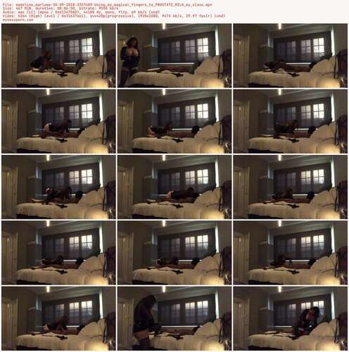 Madeline Marlowe - 30 09 2018 3357489 - Using My Magical Fingers To Prostate Milk My Slave 1080p - Preview