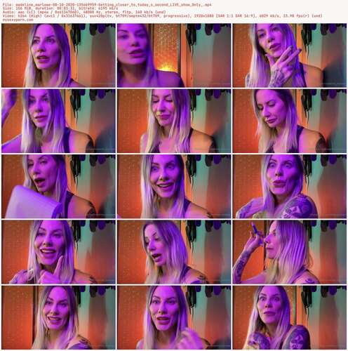 Madeline Marlowe - 08 10 2020 135669959 - Getting Closer To Today S Second Live Show Only 1080p - Preview