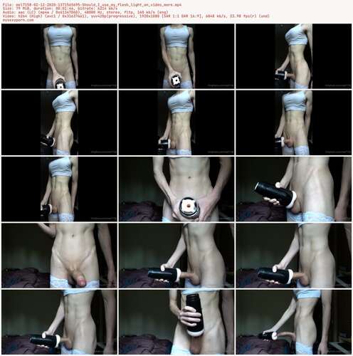 Mel7158 - 02 12 2020 1371565695 - Should I Use My Flesh Light On Video More 1080p - Preview