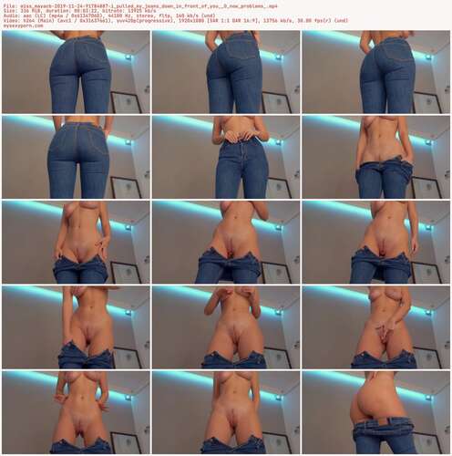 Miss Mayacb - 2019 11 24 91784887 - I Pulled My Jeans Down In Front Of You O Now Problems 1080p - Preview