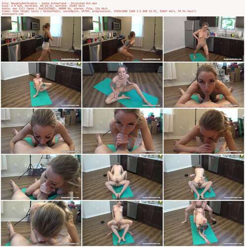 NaughtyOwlStudios - Sasha Sutherland - Stretched Out 1080p - Preview