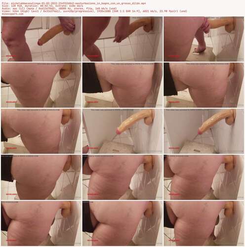 Michelabbwcasalinga - 01 02 2022 2349326842 - Masturbazione In Bagno Con Un Grosso Dildo 1080p - Preview