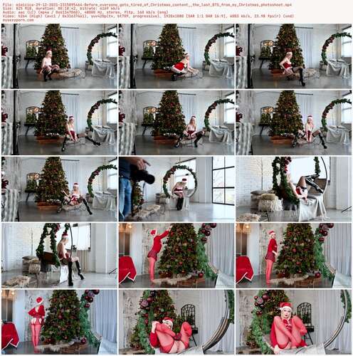 Mimicica - 29 12 2021 2315095464 - Before Everyone Gets Tired Of Christmas Content The Last Bts From My Christmas Photoshoot 1080p - Preview