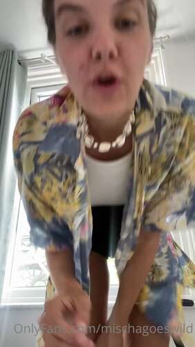 Mischagoeswild - 11 07 2022 2518427224 - This Video Is To Show You My Yoga Outfit And My Air Wanking Skills 1920p - Cover