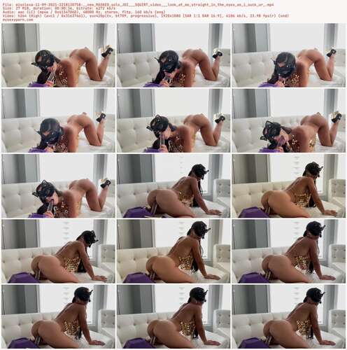 Misslexa - 11 09 2021 2218130758 - New Masked Solo Joi Squirt Video Look At Me Straight In The Eyes As I Suck Ur 1080p - Preview
