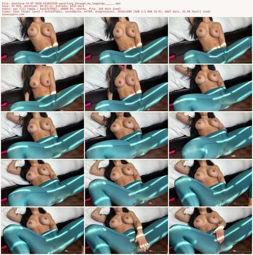 Misslexa - 13 07 2020 531053530 - Squirting Through My Leggings 1080p - Preview