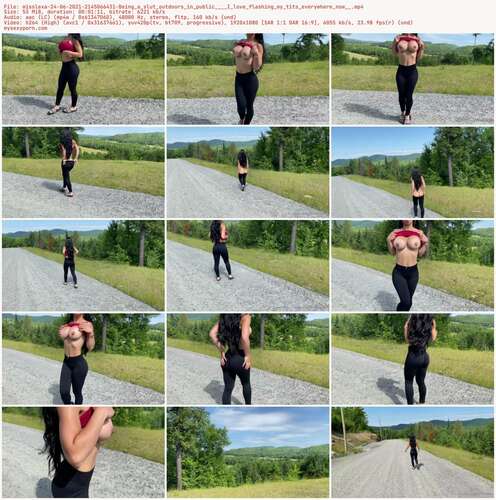 Misslexa - 24 06 2021 2145066431 - Being A Slut Outdoors In Public I Love Flashing My Tits Everywhere Now 1080p - Preview