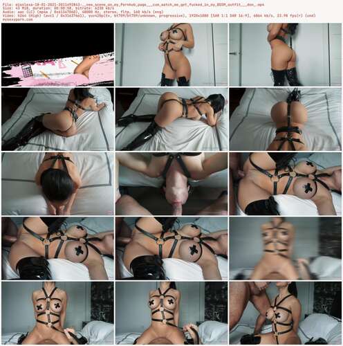 Misslexa - 18 01 2021 2011492843 - New Scene On My Pornhub Page Cum Watch Me Get Fucked In My Bdsm Outfit Don 1080p - Preview