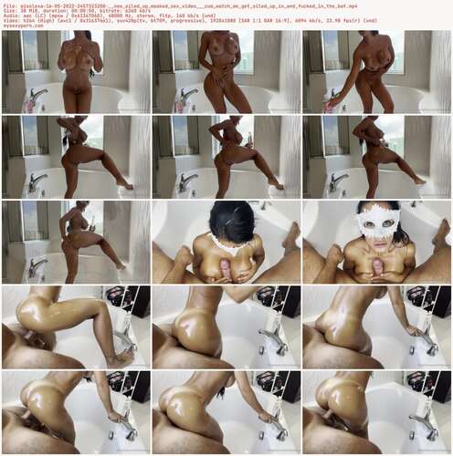 Misslexa - 16 05 2022 2457323200 - New Oiled Up Masked Sex Video Cum Watch Me Get Oiled Up In And Fucked In The Bat 1080p - Preview