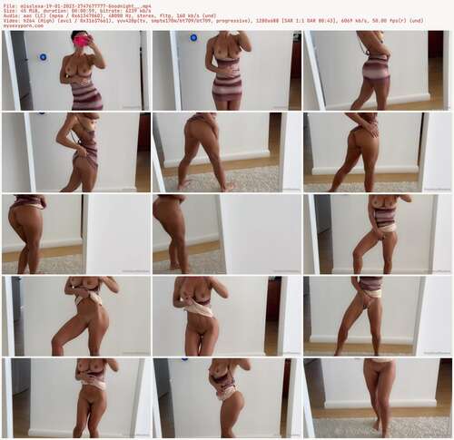 Misslexa - 19 01 2023 2747677777 - Goodnight 688p - Preview