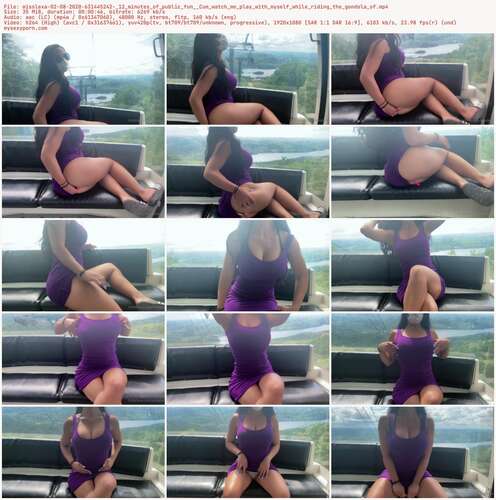 Misslexa - 02 08 2020 631445242 12 Minutes Of Public Fun Cum Watch Me Play With Myself While Riding The Gondola Of 1080p - Preview