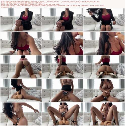 Misslexa - 09 04 2023 2174468346 - Welcome On Board So First Of All... I Want To Specify That It Is Me And Only Me 1080p - Preview