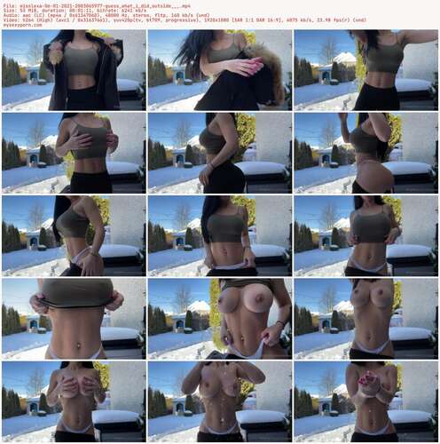 Misslexa - 06 01 2021 2003065977 - Guess What I Did Outside 1080p - Preview